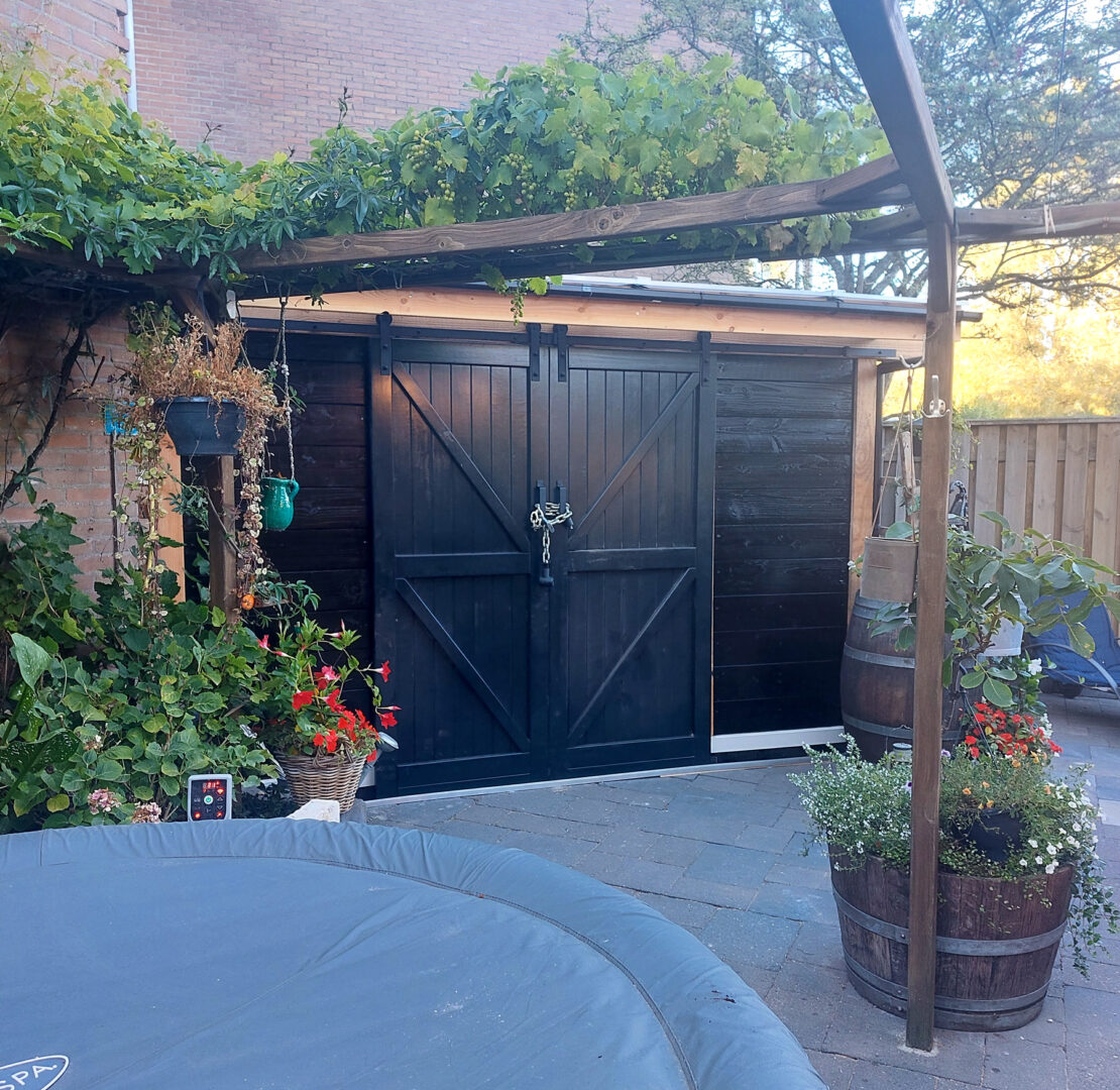 Inzending DIY project klant schuur